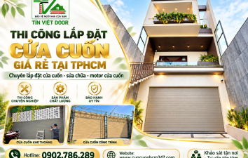 Thi Công Lắp Đặt Cửa Cuốn Giá Rẻ Tại TPHCM